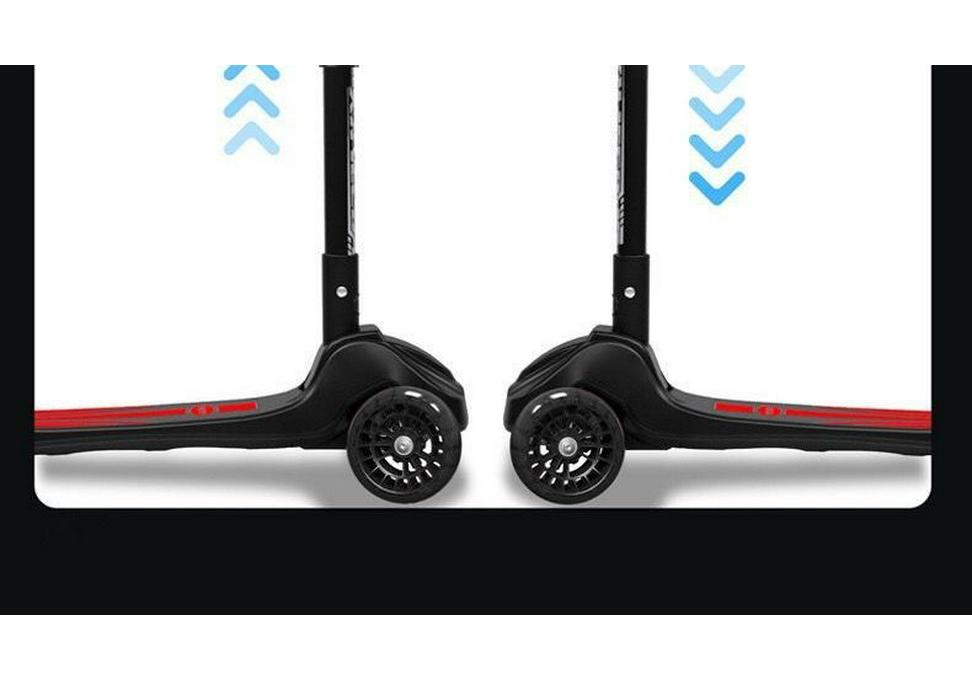 New Folding Scooter for Ages 2-20: Suitable for Young Kids, Older Children, and Adults - Perfect for Commuting