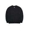 MLB Base Logo Sweatshirts Unisex Black Crew Neck Moderate Regular 3AMTB0521-50BKS
