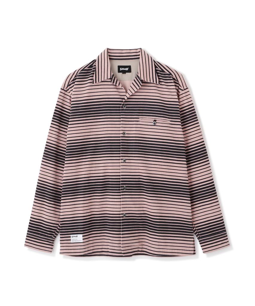 Schott CORDUROY LS SHIRT, Men's XL, 090, Pink, 782-4220006