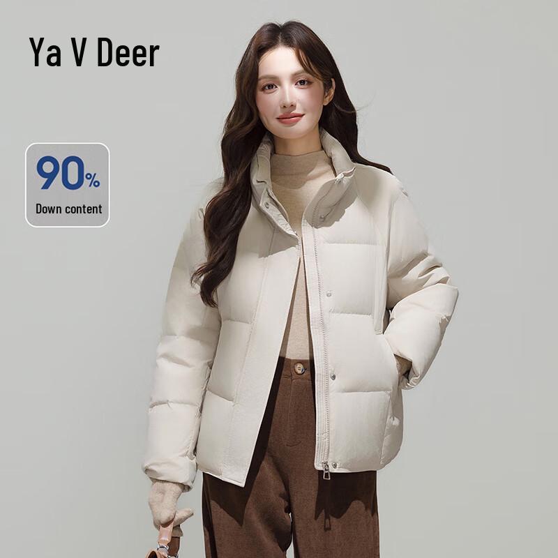 

Yalu Women s Short Stand Collar Puffer Jacket L (120-140 lbs)