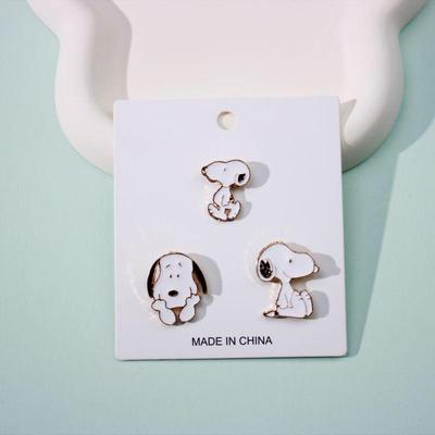 Snoopy Cartoon Emaille Pin Broche - Leuke Japanse Dierenaccessoires