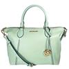 Michael Kors Satchel Shoulder Bag Handbag Cowhide Light Green Women 35S0GYZS3L Used