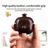 1PC Retro Ledertasche für AirPods 4 Business Kopfhörerhüllen für Apple AirPods 4 4. Generation 2024 Cover Headset Shell mit Haken