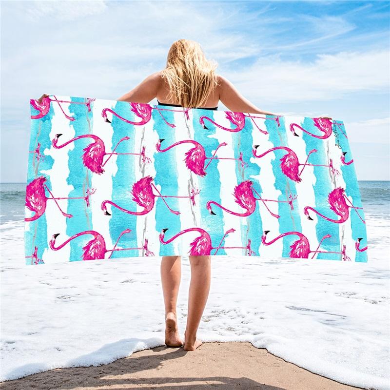 Euro Dollar U.S. Dollar Microfiber Beach Towel Custom Digital Printing Enlarged Towel Bath Towel