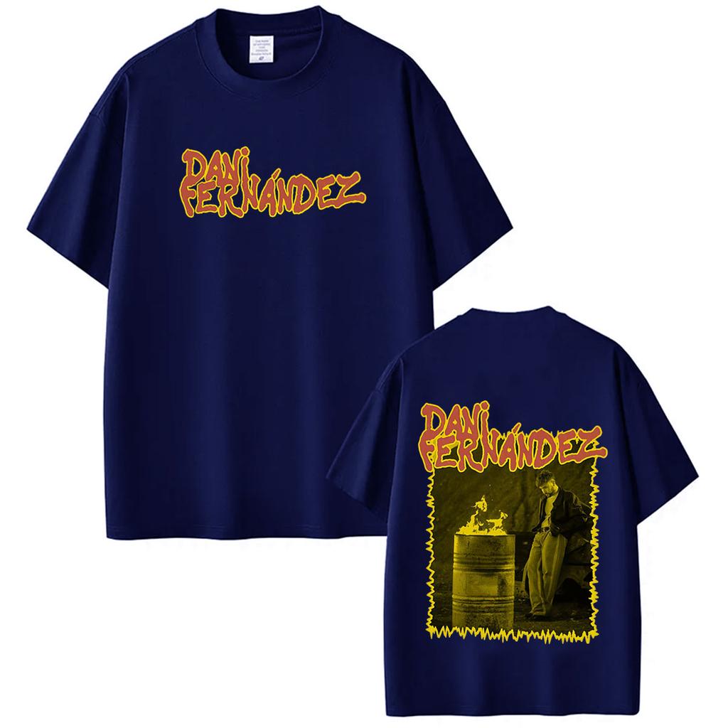 Rapper Dani Fernandez 2026 Tour Graphic T-shirt Men Women Hip-hop T-shirt Summer Cotton Casual Oversized T Shirts Streetwear