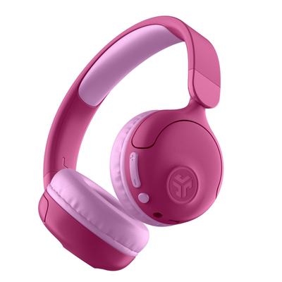 JLab JBuddies Pop 2-Way Kids Headphones Pink