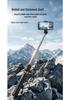 Portable Selfie Stick with Floor Tripod & Remote Control for Mobile Photography & Live Broadcast
