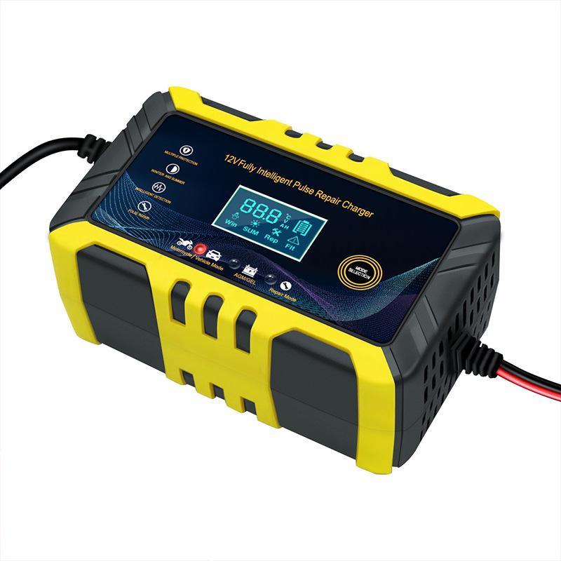 12V 6A Inteligentna ładowarka samochodowa z naprawą impulsową