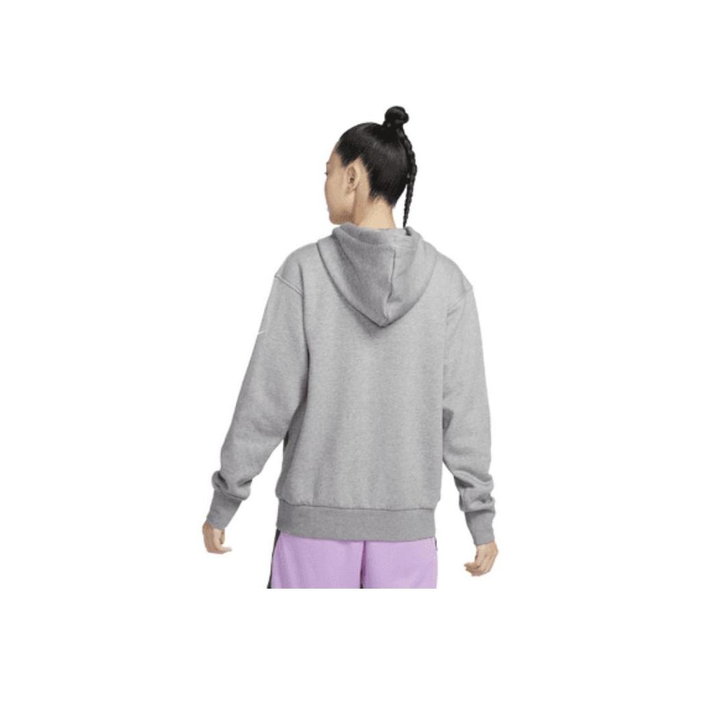 Nike Sweat-shirt à capuche oversize à manches longues pour femmes Gris FJ4450-091