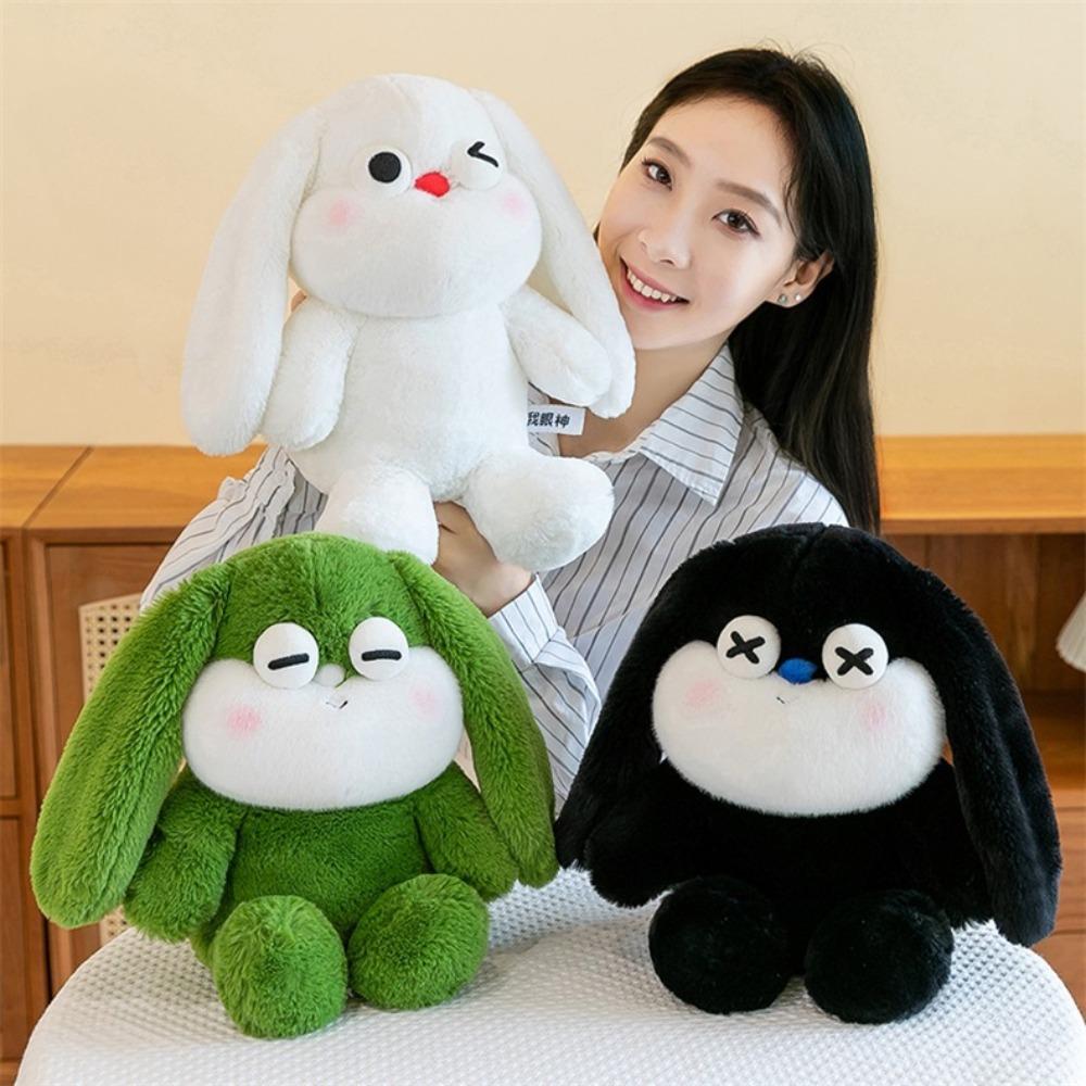 Large Capacity Rabbit Plush Backpack Cartoon Cartoon Animal Backpack Cute Rabbit Plush Toy Gift