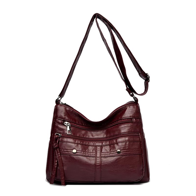 Large Capacity Women's Bag Middle-aged Mother Bag Crossbody Bag Small Square Bag