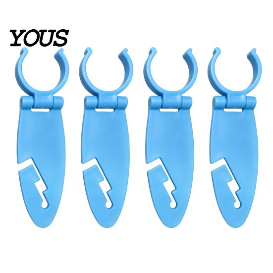 Boat Paddle Clip 2/4Pcs Kayak Board Fixing Clip, Universal Holder Holder, Plastic Clamp, Accessory ABS