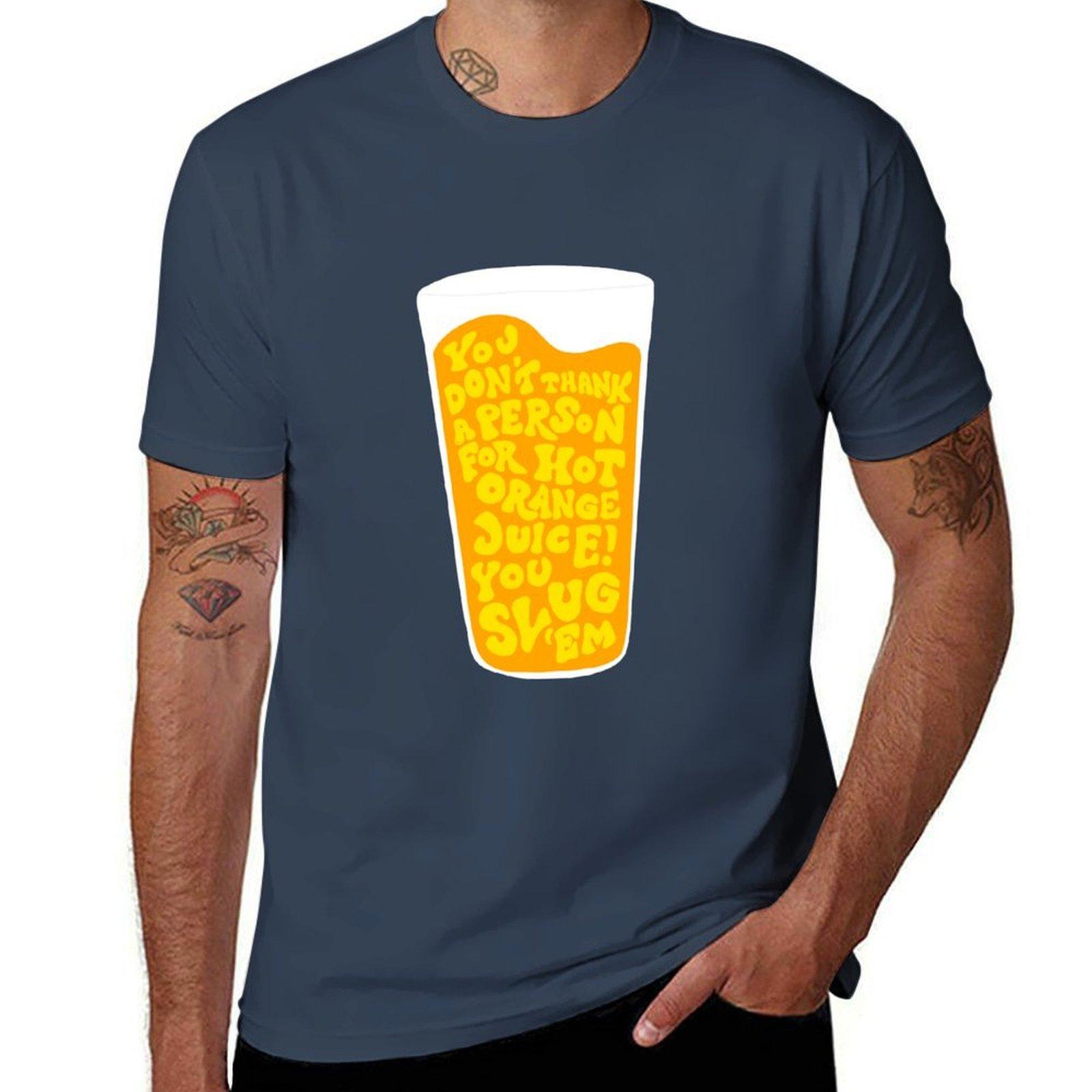 hot orange juice TShirt Casual Daily Outfit TShirt S