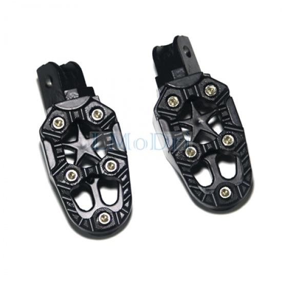 LMoDri 2 PZ/PAIO Spedizione Gratuita Poggiapiedi Moto Moto Fuoristrada Motorcross Pedane Pedali Modifica Universale