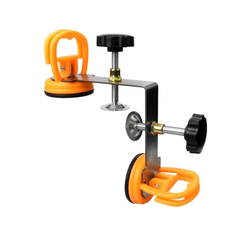 

Professional Stone Seams Setter with Suction Cups Easy to Use 90 Degree Seams Setter for Marble Ceramic Tile Installation