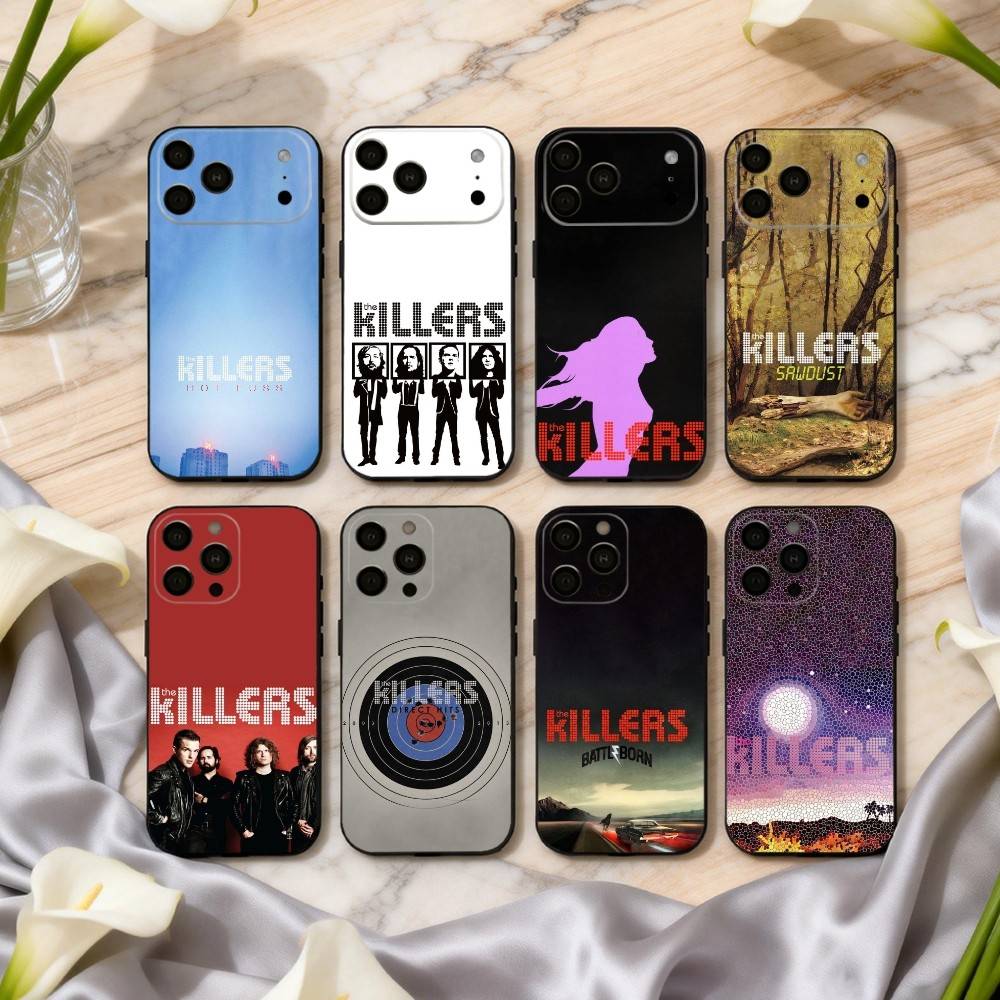 Awesome T-The K-Killers Band Phone Case Silicone Soft For IPhone 17pro 16 15 14 13 12 11 X XR Plus Pro Max Plus