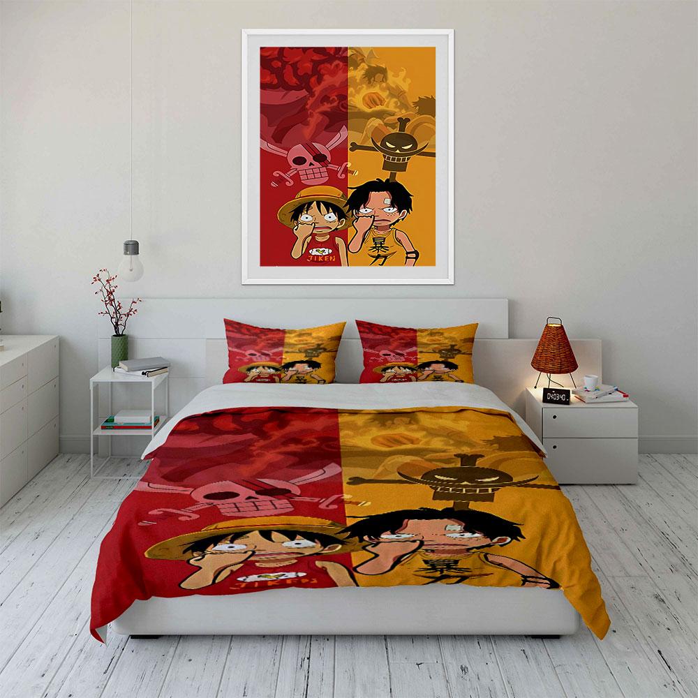 Pirate skulls and characters. Bedding sets Duvet cover sets Duvet covers Pillowcases(1 * Duvet Cover 2 * Pillowcases without duvet insert)