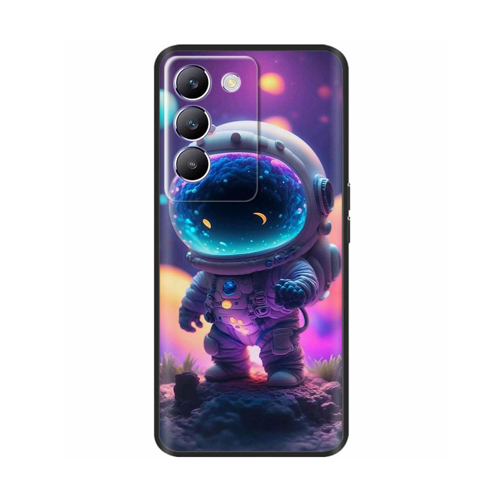 Shockproof Cover For Vivo V40 SE 5G T3 Y200e 5G V40SE Animal Painted Phone Back Cover Soft Silicone Case For Vivo T3 V40 SE Capa
