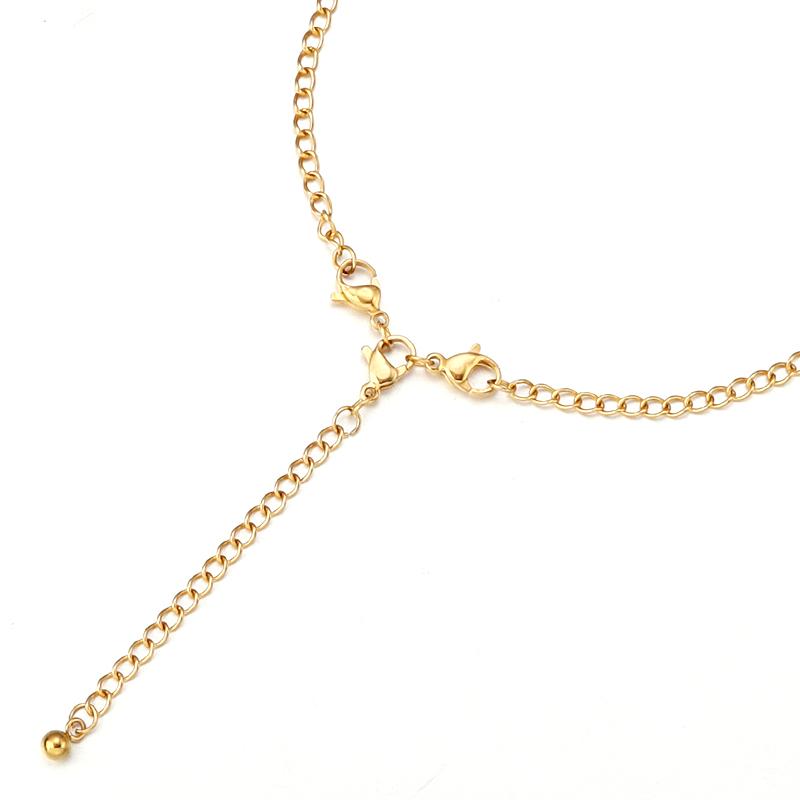10pcs Stainless Steel Extension Chains with Lobster Clasps Necklace Tail Connector Link Chains DIY Bracelet Accessories Supplies