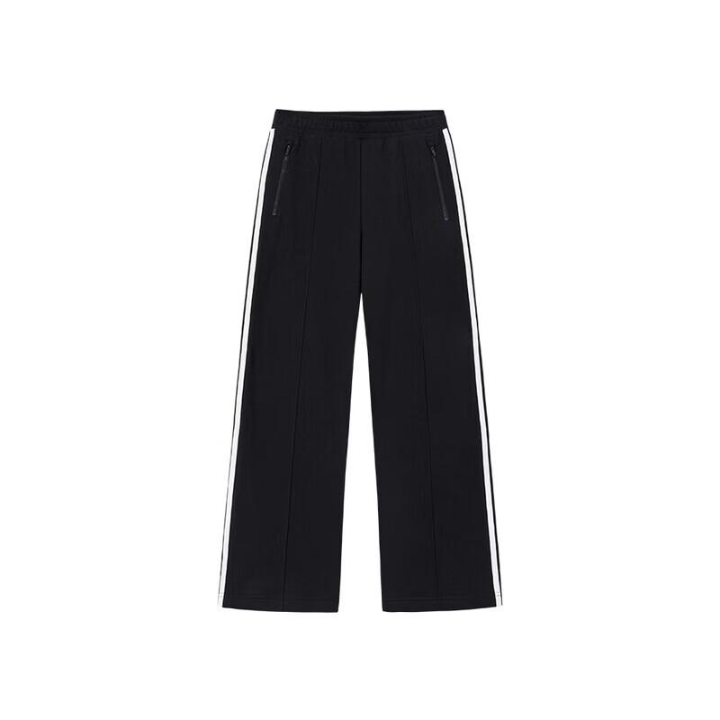 Anta Women's Retro Stripe Straight Leg Casual Sport Pants