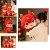 Adorable Dragon Stuffed Animal Toy Red Color Varying Heights Available