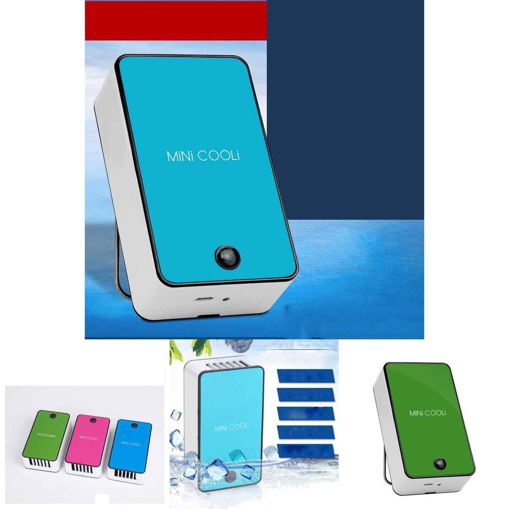 New Mini Portable Handheld Table Air Conditioner Cooler With Timeless Design Usb Rechargeable