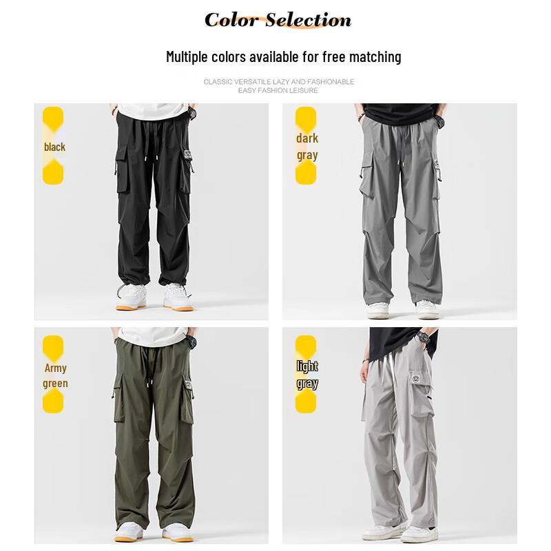 paul frank Herren Multi-Taschen Freizeit Cargo Hose