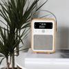 Radio portative dab - view quest - monty - bluetooth - 10 watt - chêne