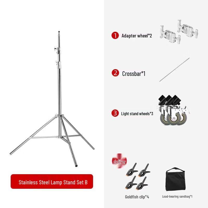 MiaoTu Professional Telescopic Light Stand