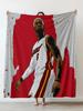 Morbida e Accogliente Coperta Plaid Ispirata a LeBron James per Divano Letto Viaggio Idea Regalo Perfetta