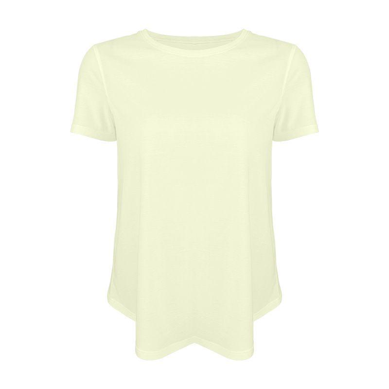 

2025 Amoi Yoga Clothes Women Tencel Loose Breathable Moisture Absorption Quick-Drying Exercise Top T-shirt Short Sleeve Lightweight Fitness Dew grass green L