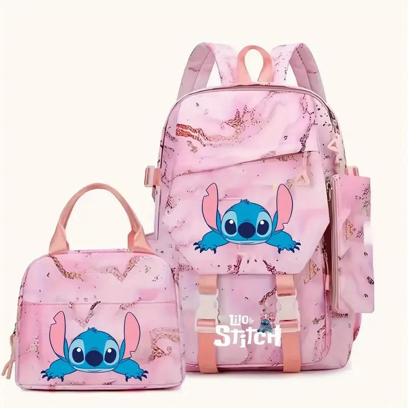 TS JYL laptop bag,Stitch Backpack Lightweight Large School Bag For Grade 1-6 Students