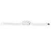 Ultrasound Repellent Bracelet Time Display Body Temperature Monitoring Repellent Watchband White