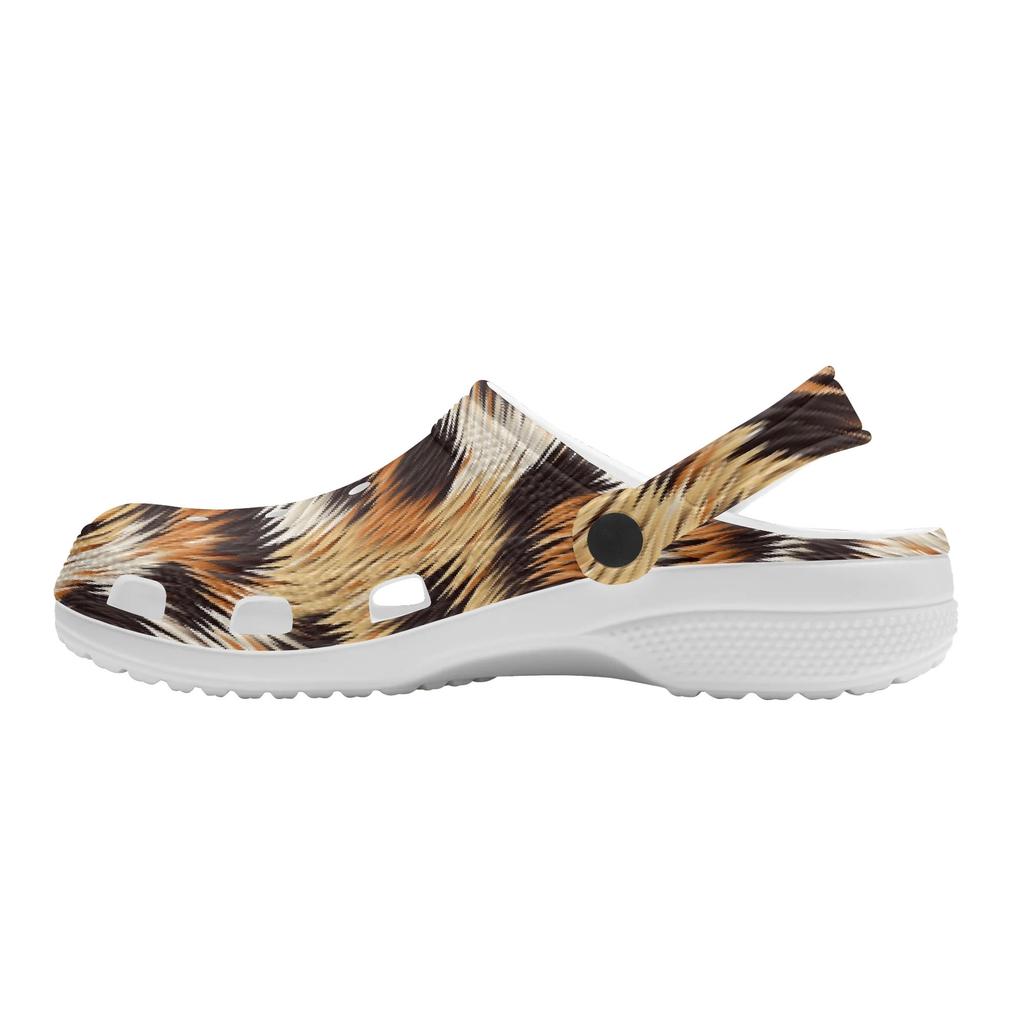 Novelty Printed EVA Clogs Sandals Women Men Quick Dry Lightweight Slip On Casual Shoes Lightweight Summer Footwear Daily Wear