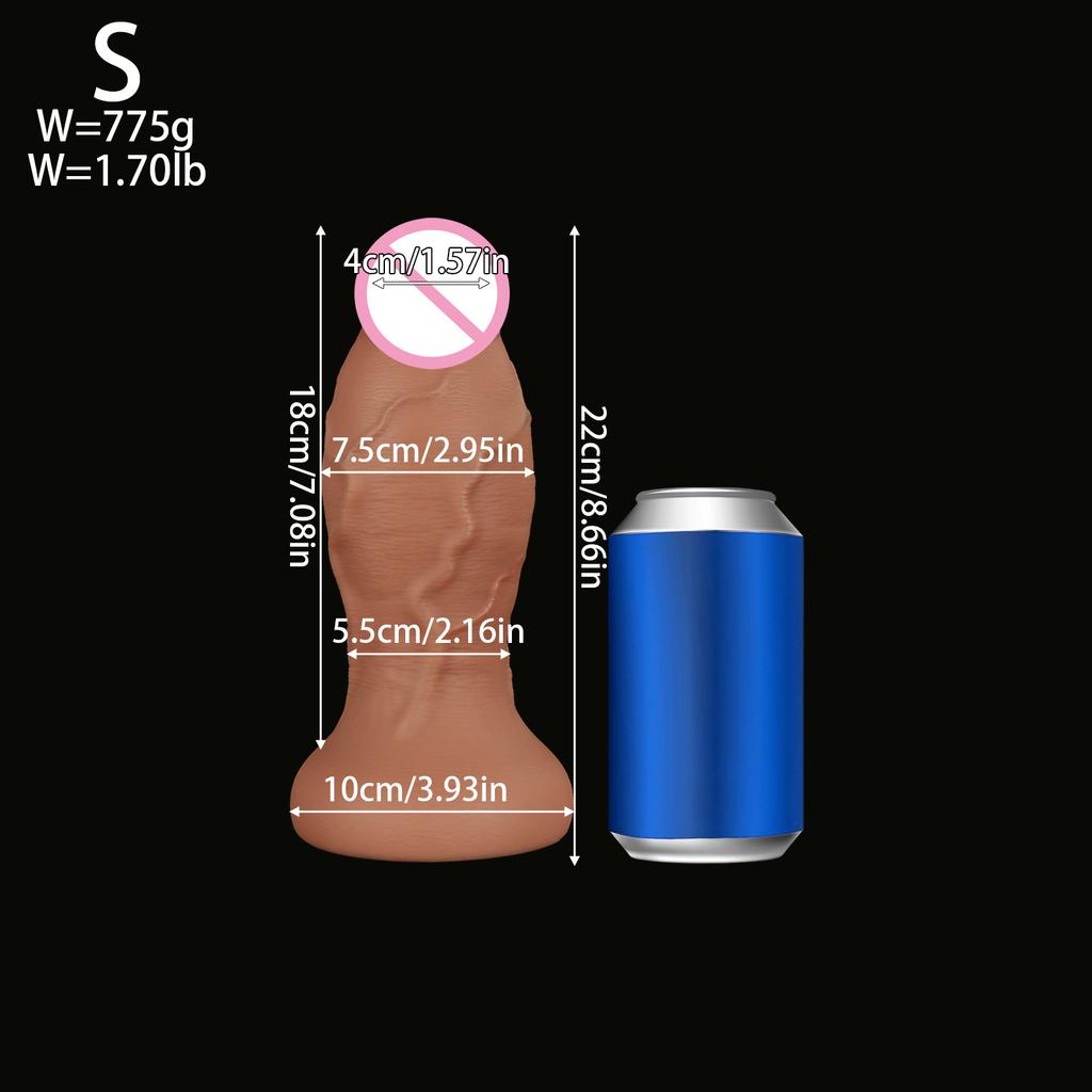 Super Large And Thick Female Egg Free Penis Silicone Simulation Soft Meat Penis For Couples To Satisfy Masturbation Device Adult Sex Toy