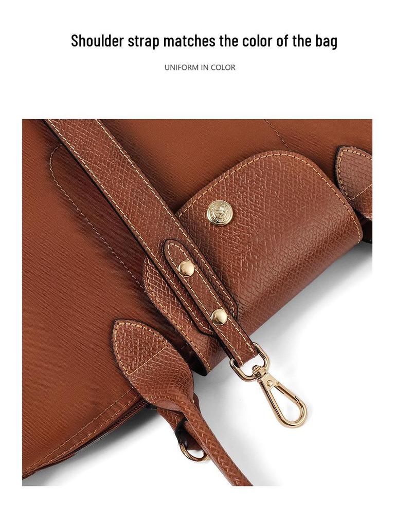 Ma Huang Shi Long Regulowana Torba ze Skóry Bydlęcej z Krótkim Uchwytem i Szerokim Paskiem Crossbody