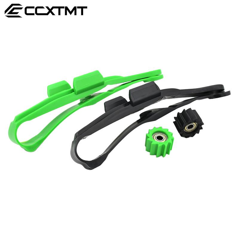 Chain Guide Guard Swingarm Roller Sprocket Protector For Kawasaki KX250F KX450F KLX450R KX 250F 450F KLX 450R 2008 2009-2020
