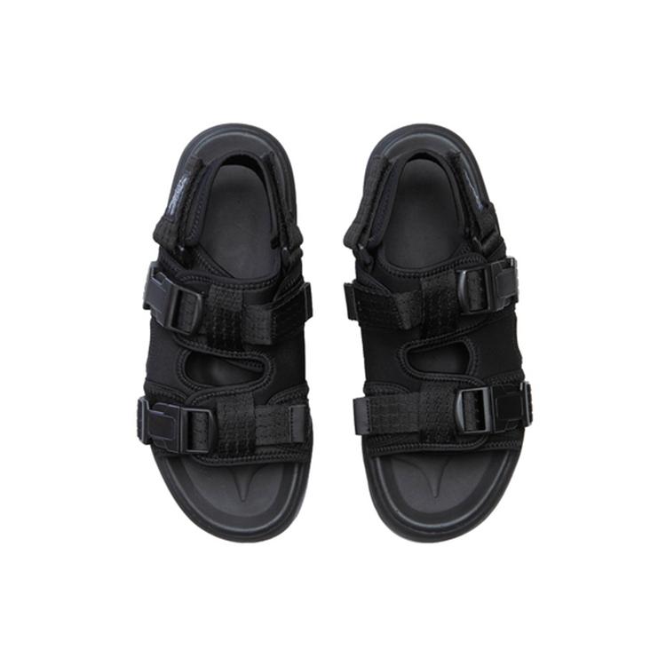 Li Ning Coca Nylon Beach Sandals Men's Black AGUQ001-1