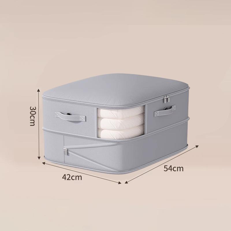 Compression Dustproof Organizer Storage Bag Large Capacity Moisture-proof Clothes Quilt Moving Bag Self Compression Organizer