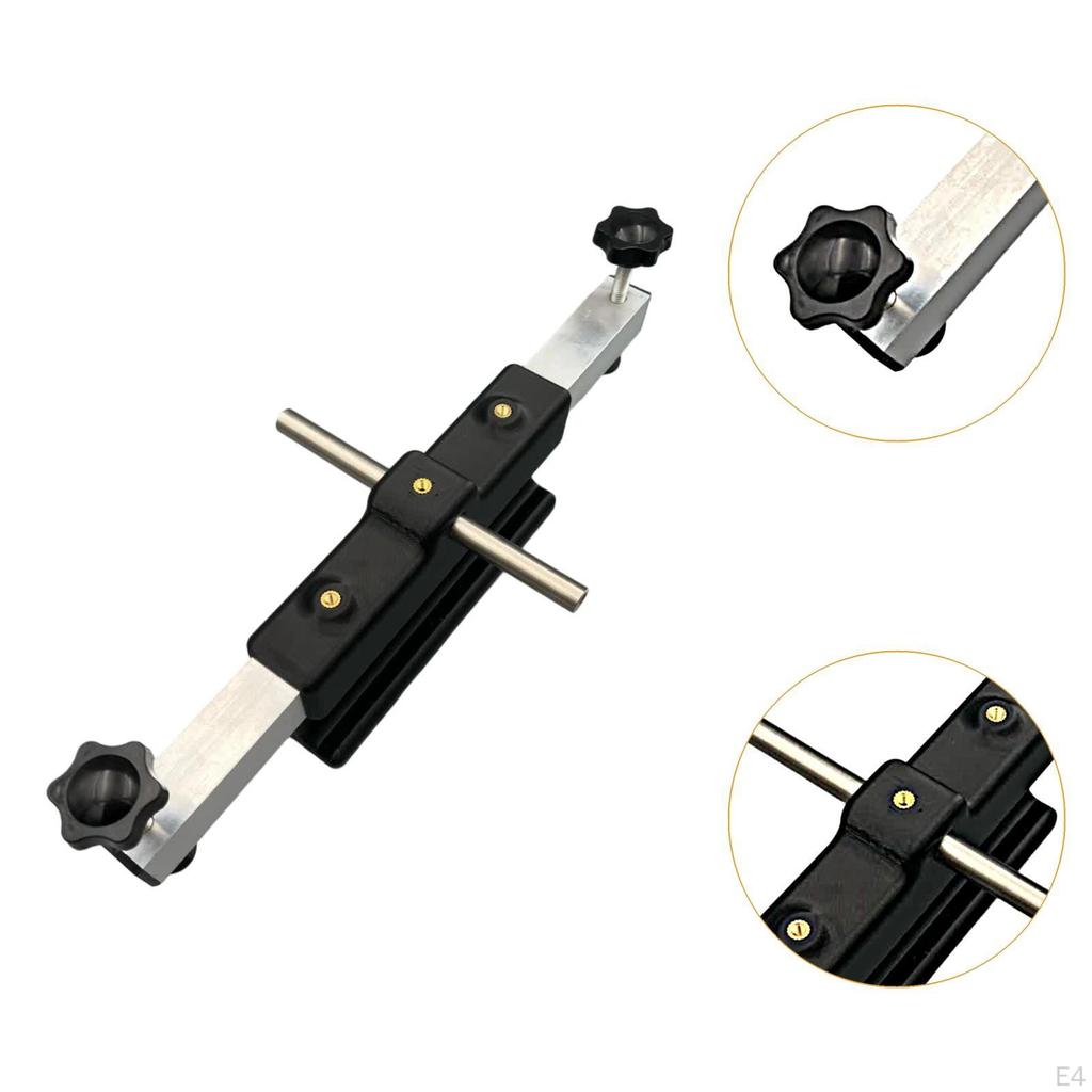 Black Aluminum Alloy Kayak Mount, Sturdy Replacement Accessory for Motor.