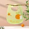 Soft Silicone Baby Bibs Waterproof Baby Feeding Stuff Portable Kids Feeding Bib