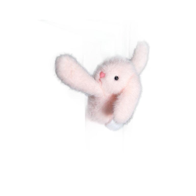 New sticker doll plush toy small animal magnetic suction German cat bear doll birthday gift