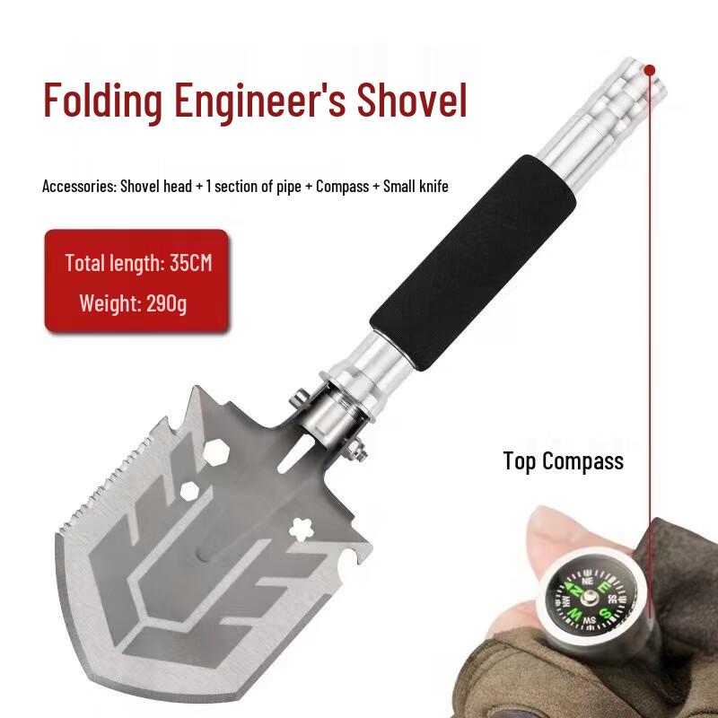 MR MOOSE Multifunctional Folding Entrenching Shovel