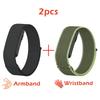 Premium Custom Nylon Loop Replacement Soft Strap For Garmin CIRQA Smart Band Adjustable Wrist Upper Arm Bicep Bracelet Accessory
