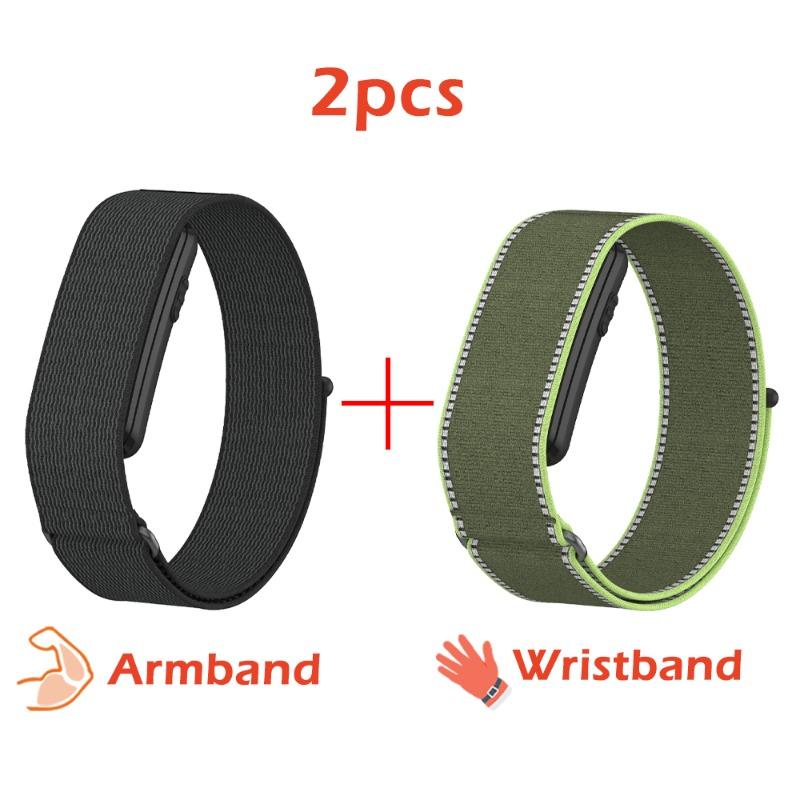 Premium Custom Nylon Loop Replacement Soft Strap For Garmin CIRQA Smart Band Adjustable Wrist Upper Arm Bicep Bracelet Accessory