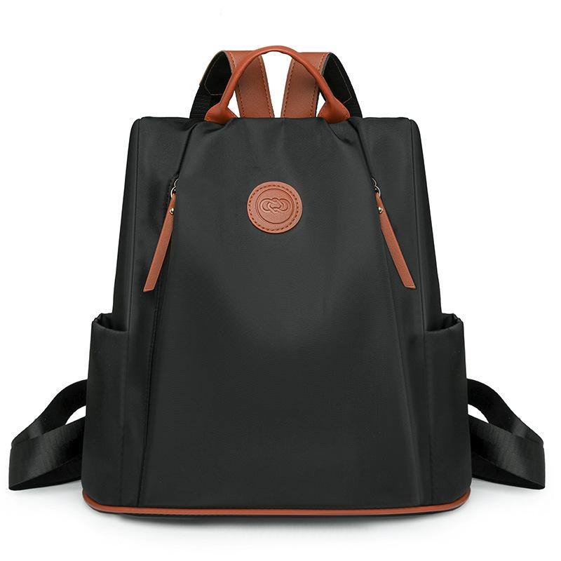 New lightweight nylon anti-theft women s backpack commuting versatile large-capacity travel backpack fashion niche