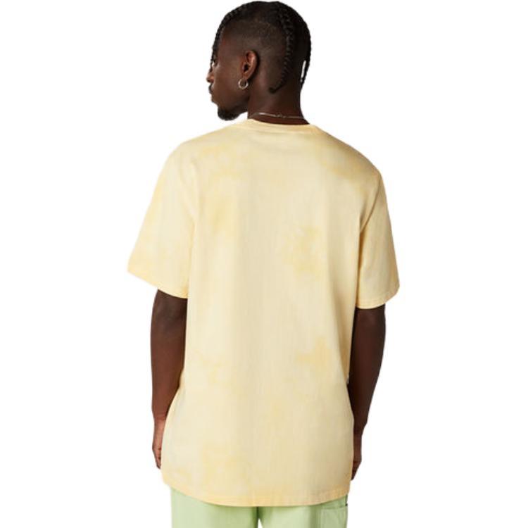 Converse Marble Crew Neck Short Sleeve T-Shirt Asia Sizing 'Gold Dart' Men's 10021490-A04
