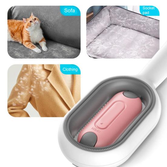 54 Teeth Pet Comb Water Spray Cat Hair Grooming Comb Ergonomic Design Dog Hair Remover Brush Pet Beauty Tool