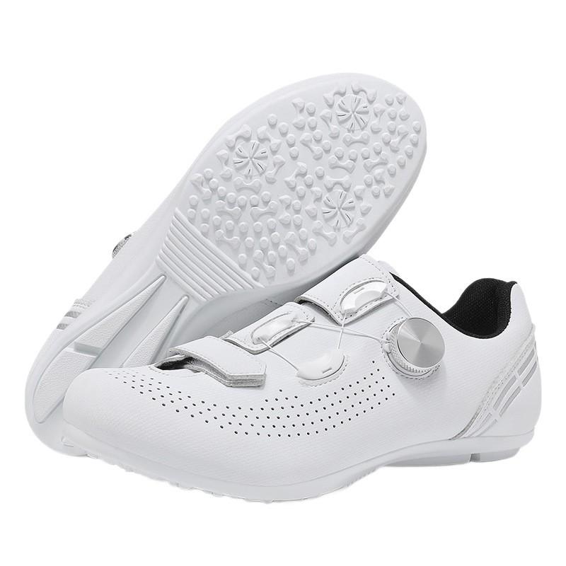 Unisex Cycling Shoes Road Mountain Bikes Breathable Lightweight Anti-Slip With Optional Clipless System