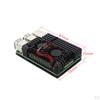 Cooling Fan Heat Sink with Two Fans for 3/2 , DIY Case Kit: Tapes, Mounting Screws And